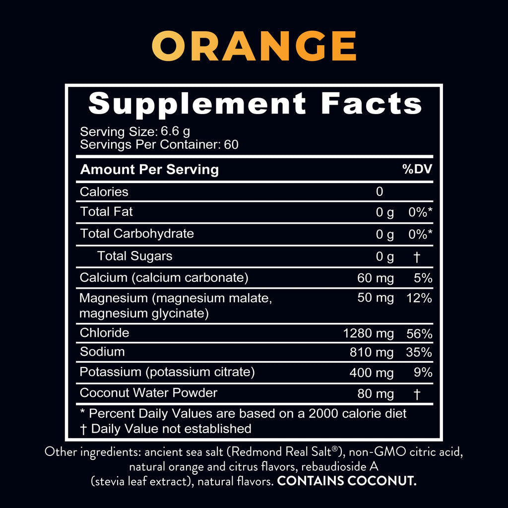 Re-Lyte Hydration Electrolyte Powder Limited Edition / Orange