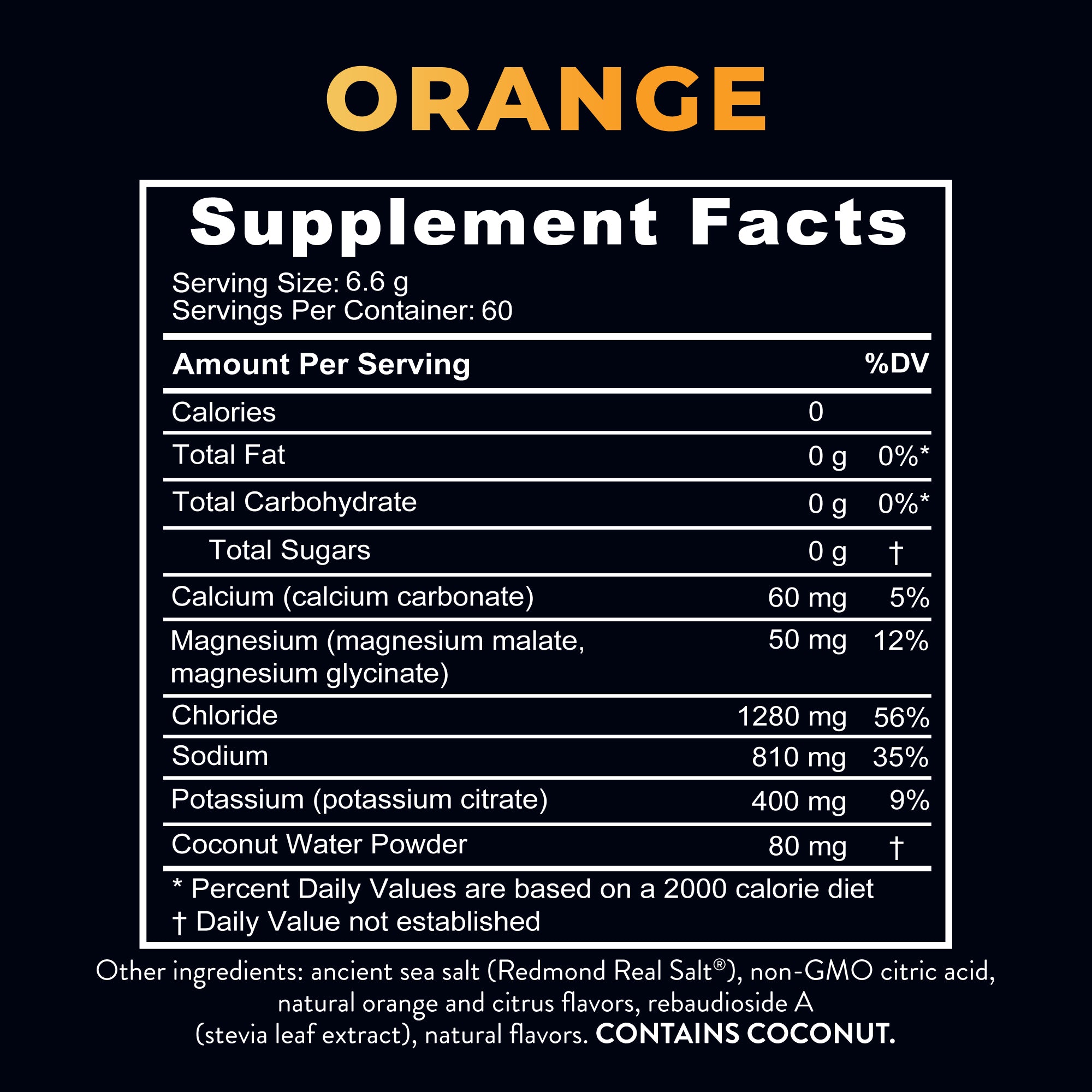 Re-Lyte Hydration Electrolyte Powder Limited Edition / Orange