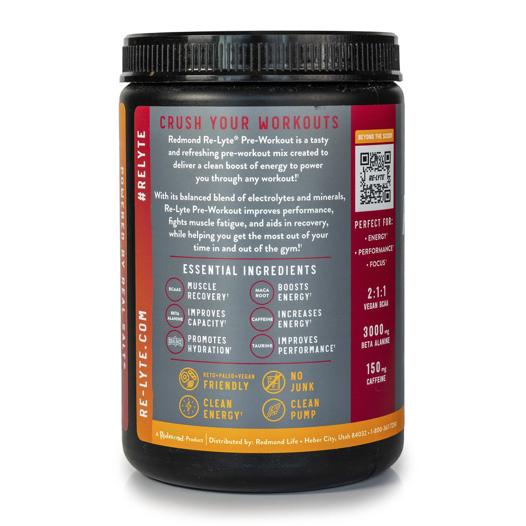 Re-Lyte Pre-Workout Electrolyte Powder 30 Servings